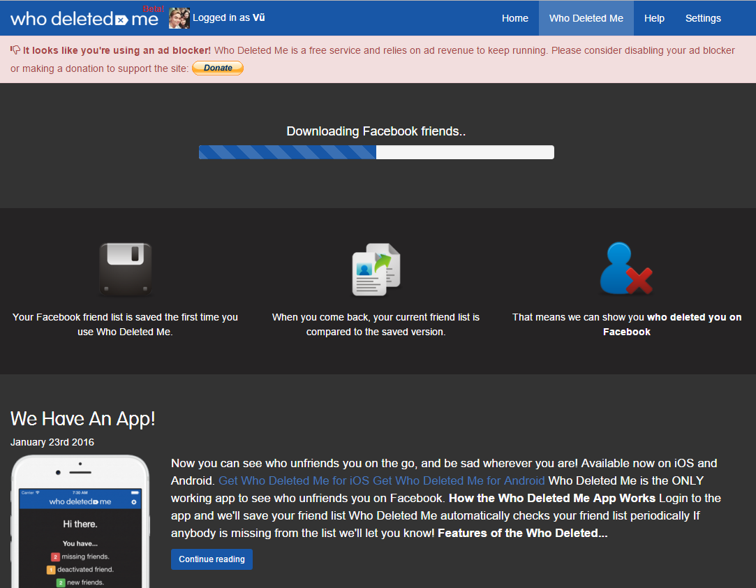 Cách kiểm tra xem ai đã Unfriend trên Facebook của bạn