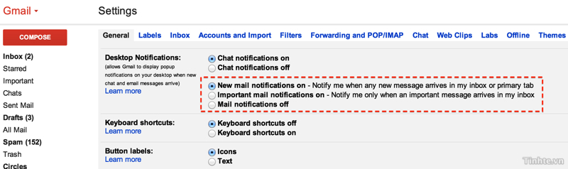 Một số thủ thuật sử dụng Gmail hữu ích cho dân văn phòng.