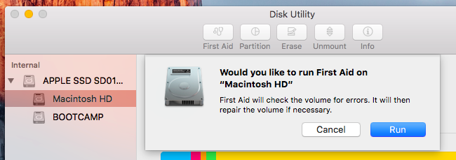 Thủ thuật sửa lỗi ổ cứng trên máy tính chạy Mac OS