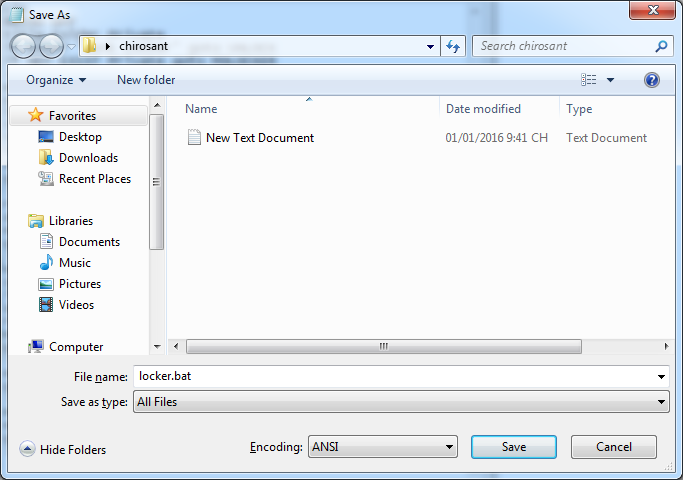 Cách đặt mật khẩu thư mục không cần dùng phần mềm.