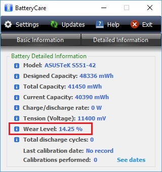 Cách kiểm tra mức độ chai pin của Laptop