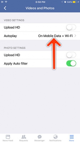 Cách tiết kiệm pin và lưu lượng dữ liệu khi sử dụng Facebook.