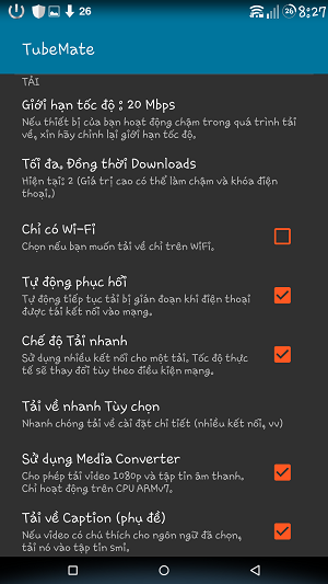 Hướng dẫn cách tải video từ Youtube về điện thoại Android.