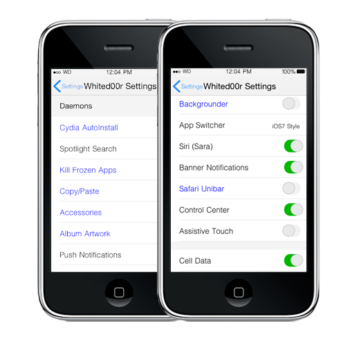 Cách chuyển đổi giao diện iPhone 2G và 3G lên iOS7
