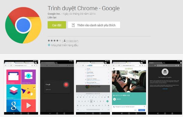 Những trình duyệt tốt nhất dành cho hệ điều hành Android