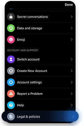 Hủy kích hoạt Facebook Messenger
