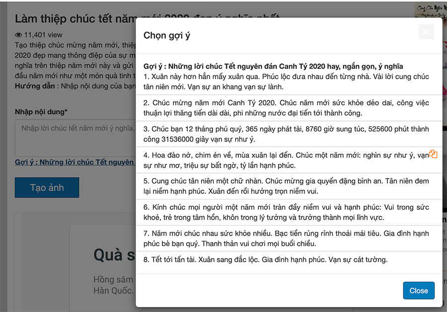 Gợi ý lời chúc tết hay và ý nghĩa