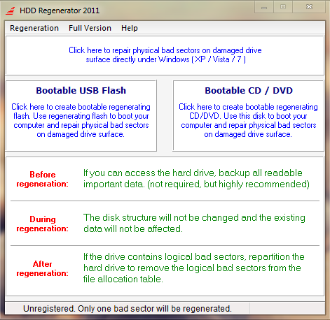 Phần mềm sửa lỗi Bad Sector hiệu quả cho Windows