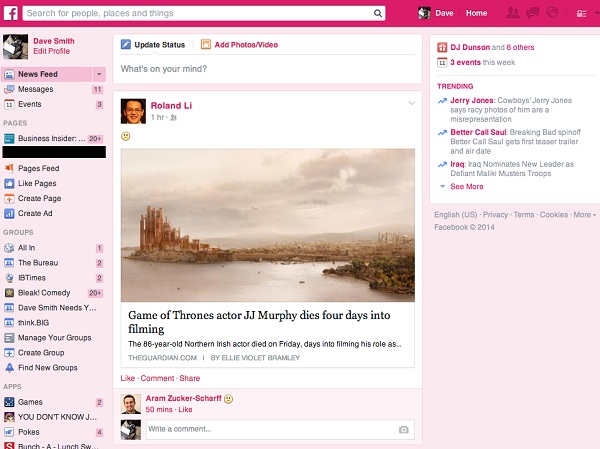 Hướng dẫn cách an toàn để đổi màu giao diện Facebook