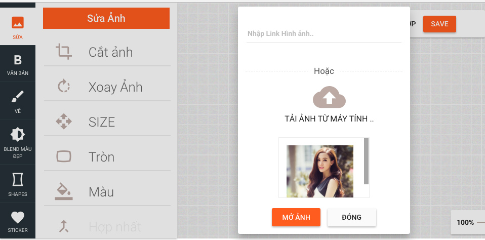 Hướng dẫn cắt ảnh bằng  các công cụ online  không cần cài đặt