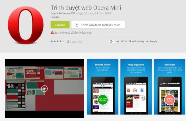 Những trình duyệt tốt nhất dành cho hệ điều hành Android