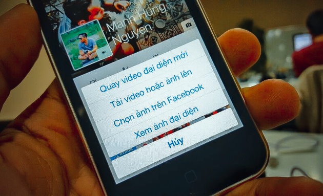 Cách đặt video bất kì làm ảnh đại diện Facebook