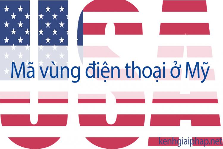 danh bạ mã vùng điện thoại ở mỹ